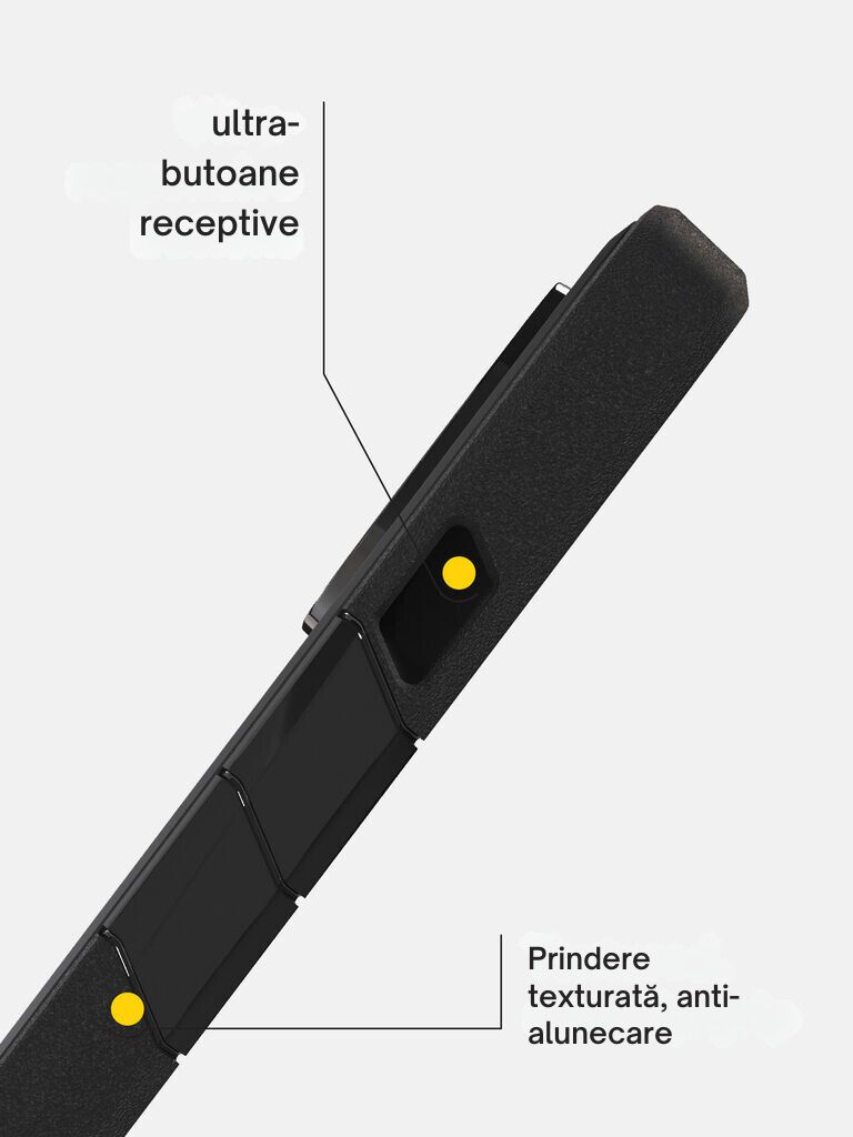 Husa Originala BodyGuardz Solitude Iphone 14 Plus -Negru - 1 | YEO